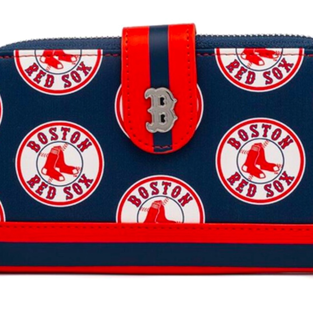⚾️❤️⚾️Loungefly Licensed MLB Boston Red Sox Billfold Wallet ⚾️❤️⚾️